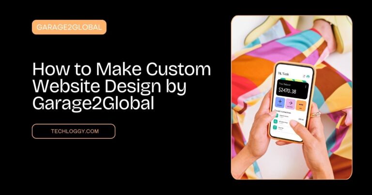 Custom Website Design by Garage2Global